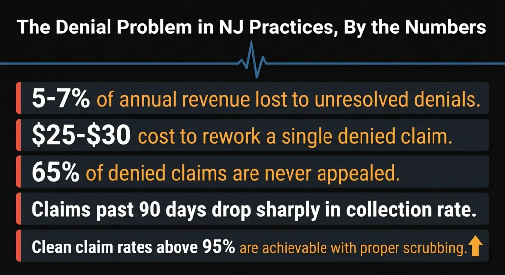 How Medical Billing Services New Jersey Fix Denied Claims